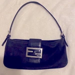 Mini Vintage black evening bag